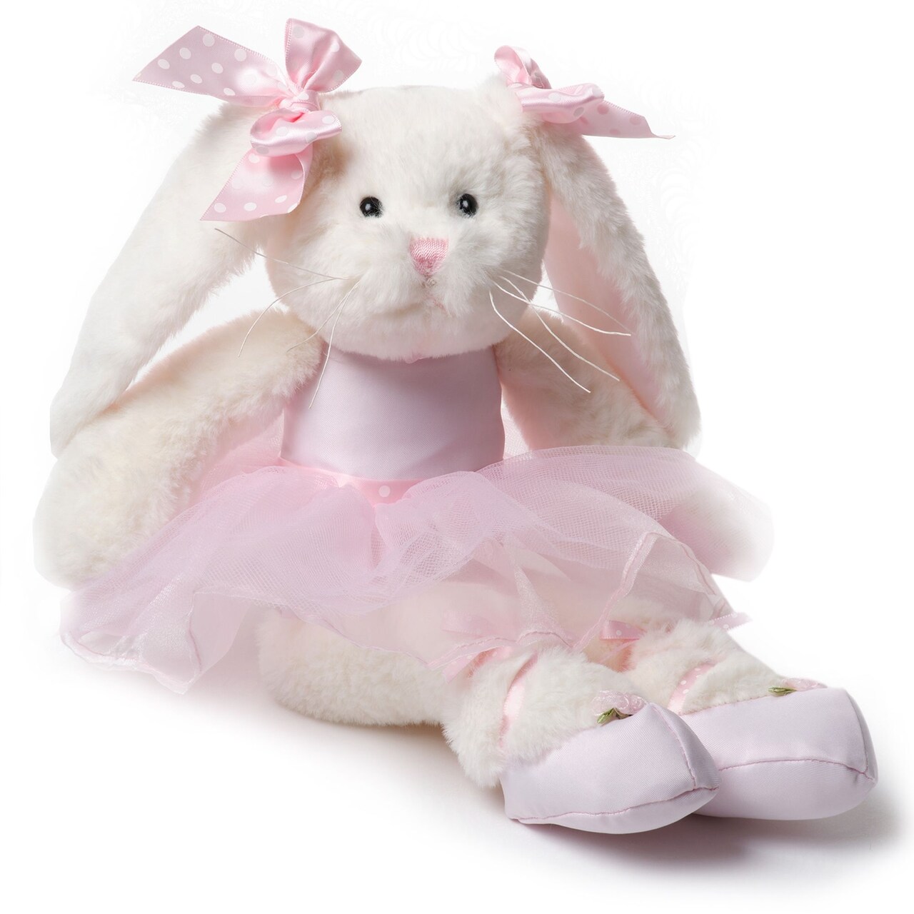 Bearington Collection Lil' Bunny Ballerina 15 In Stuffed Animals - Plush Toys For Girls, For Ages 1-14